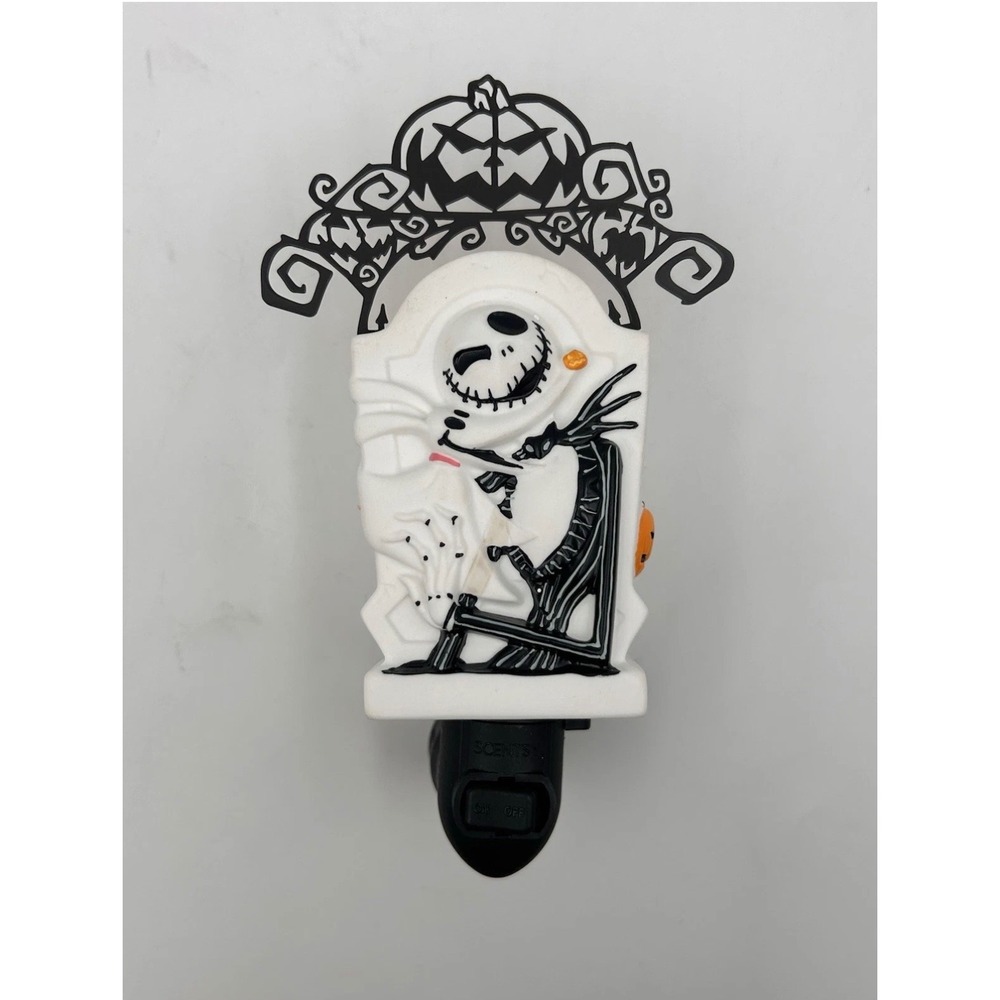 Scentsy Nightmare Before Christmas Jack Skellington Pumpkin King Mini Warmer New